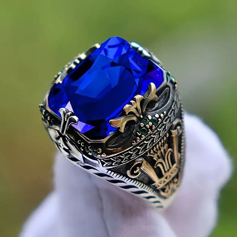 Elegant Sapphire Gemstone Ring