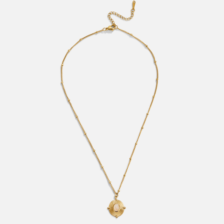 Monique Retro Stone Necklace