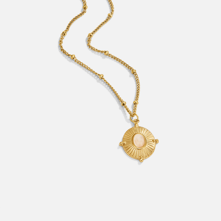 Monique Retro Stone Necklace