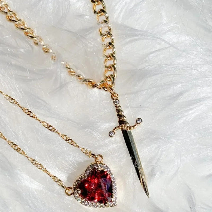 14K Guldpläterat Fantasi Halsband