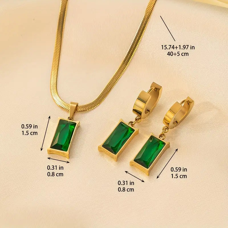 Chic Iselotte Verdain Gold Jewelry Set