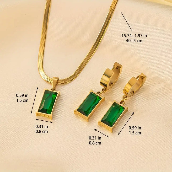 Chic Iselotte Verdain Gold Jewelry Set