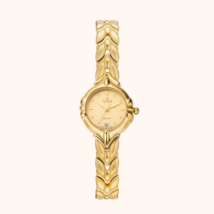 Elegant Guld Grace Klocka