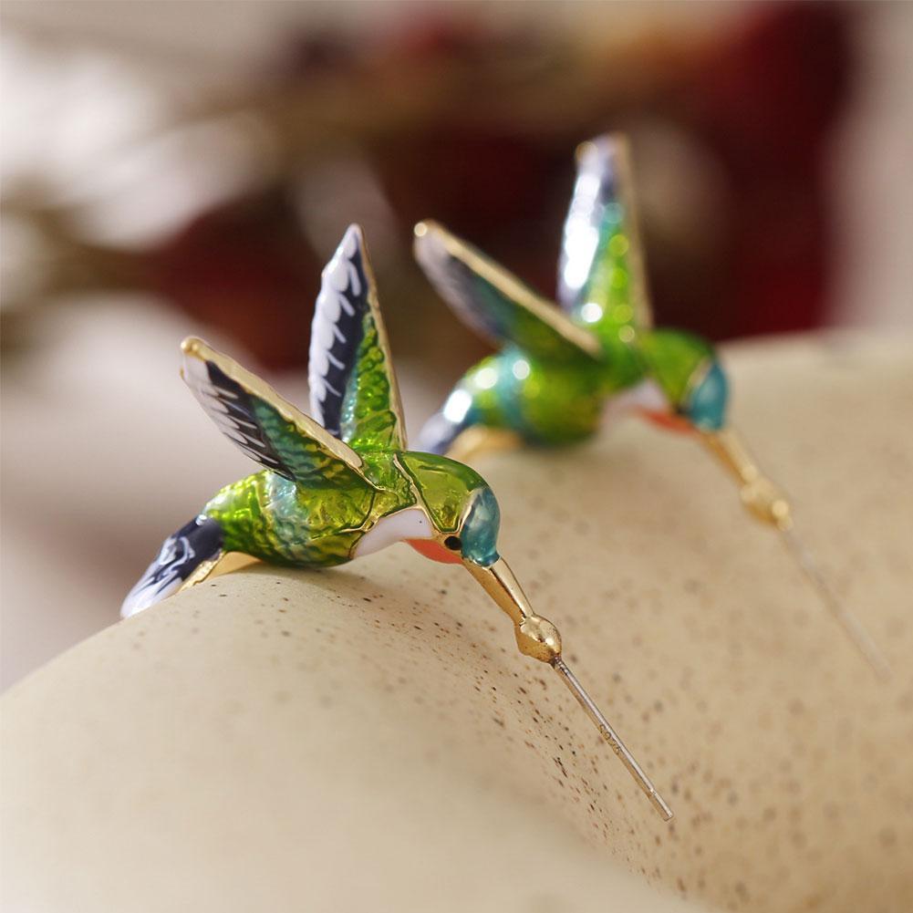 Unika Kreativa Hängörhängen i Kolibri-Design