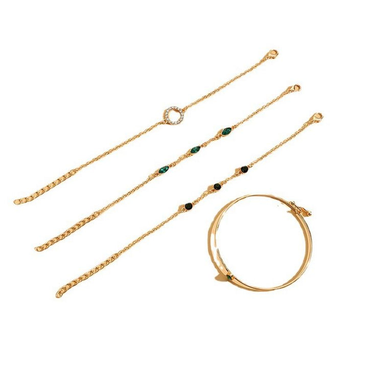 Evigt Grönt Armband Set
