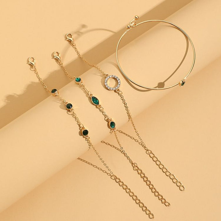 Evigt Grönt Armband Set