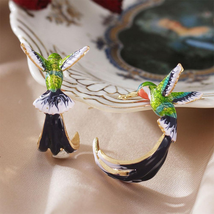 Unika Kreativa Hängörhängen i Kolibri-Design