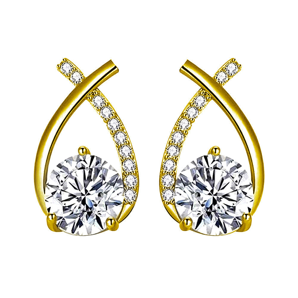 Arielle Gold Hoop Earrings
