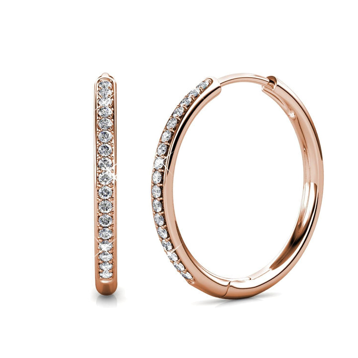 Chic Gold Pave Sorel Earrings