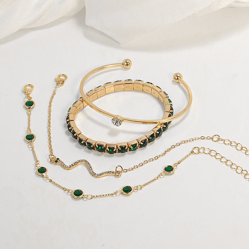Chic Sorina Feldwyn Gold Bracelet Set