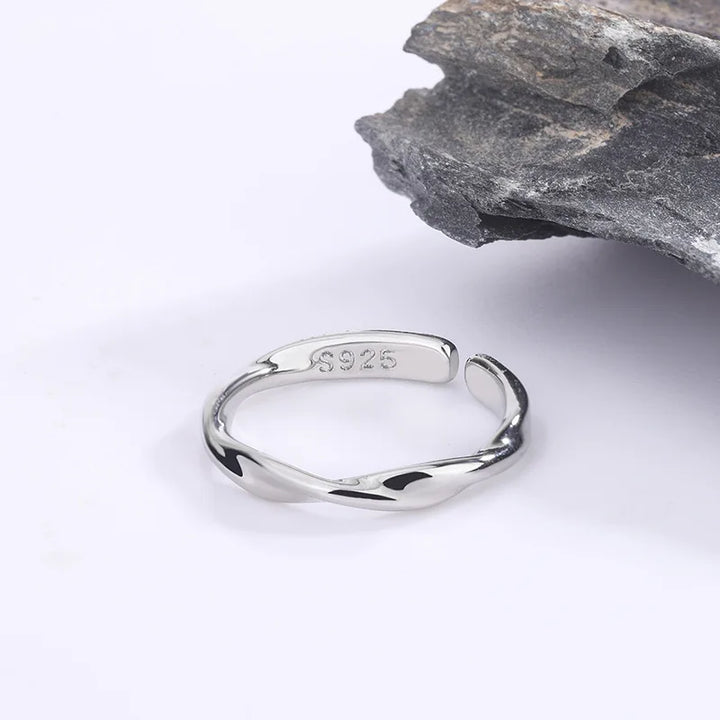 Tidlös Sterling Silver Snodd Ring