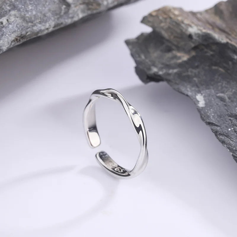 Tidlös Sterling Silver Snodd Ring