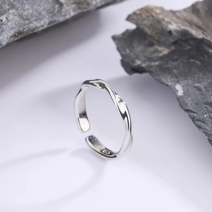 Tidlös Sterling Silver Snodd Ring