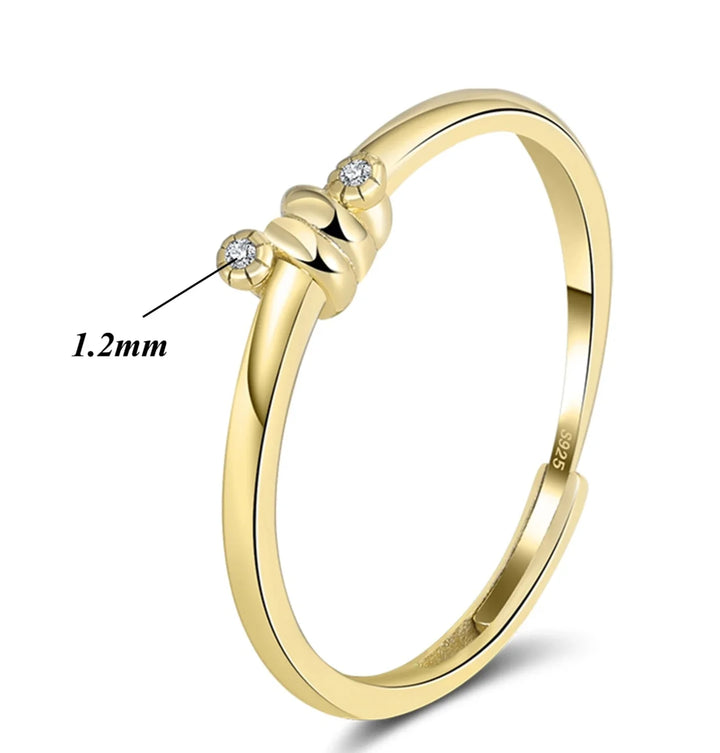 Chic Light Crystal Ring
