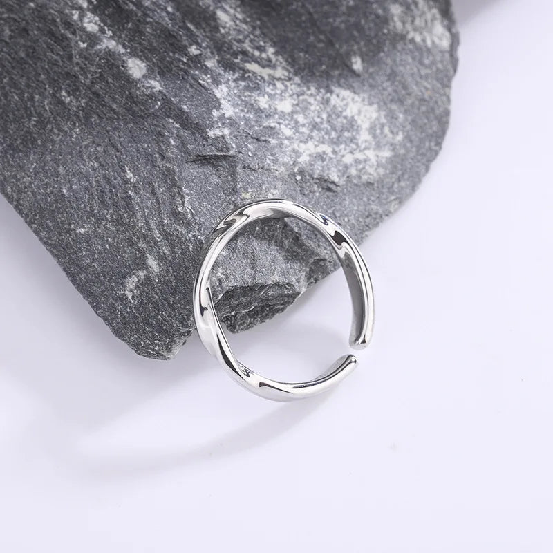 Tidlös Sterling Silver Snodd Ring