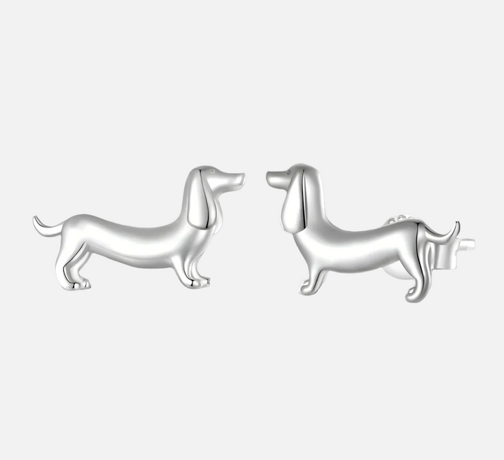 Dachshund Kärlek - Ett Tidlöst Minne i Ädelmetall