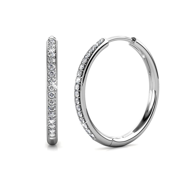 Chic Gold Pave Sorel Earrings