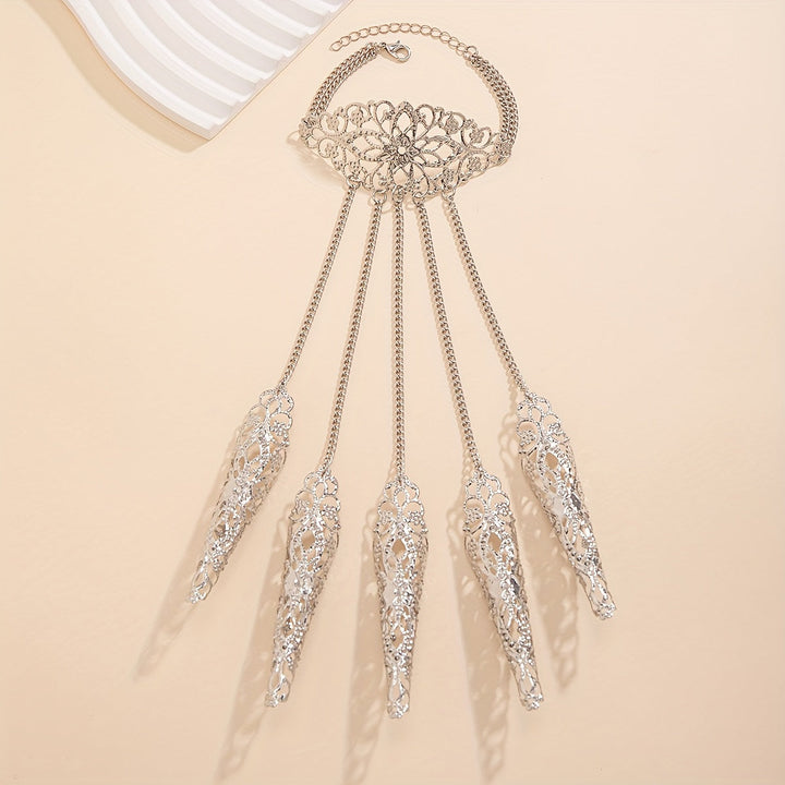 Gold Gothic Lace Bracelet