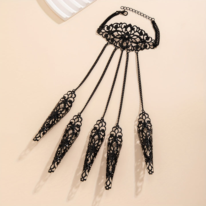 Gold Gothic Lace Bracelet