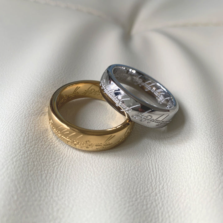 Förgyllt Kraft Ring