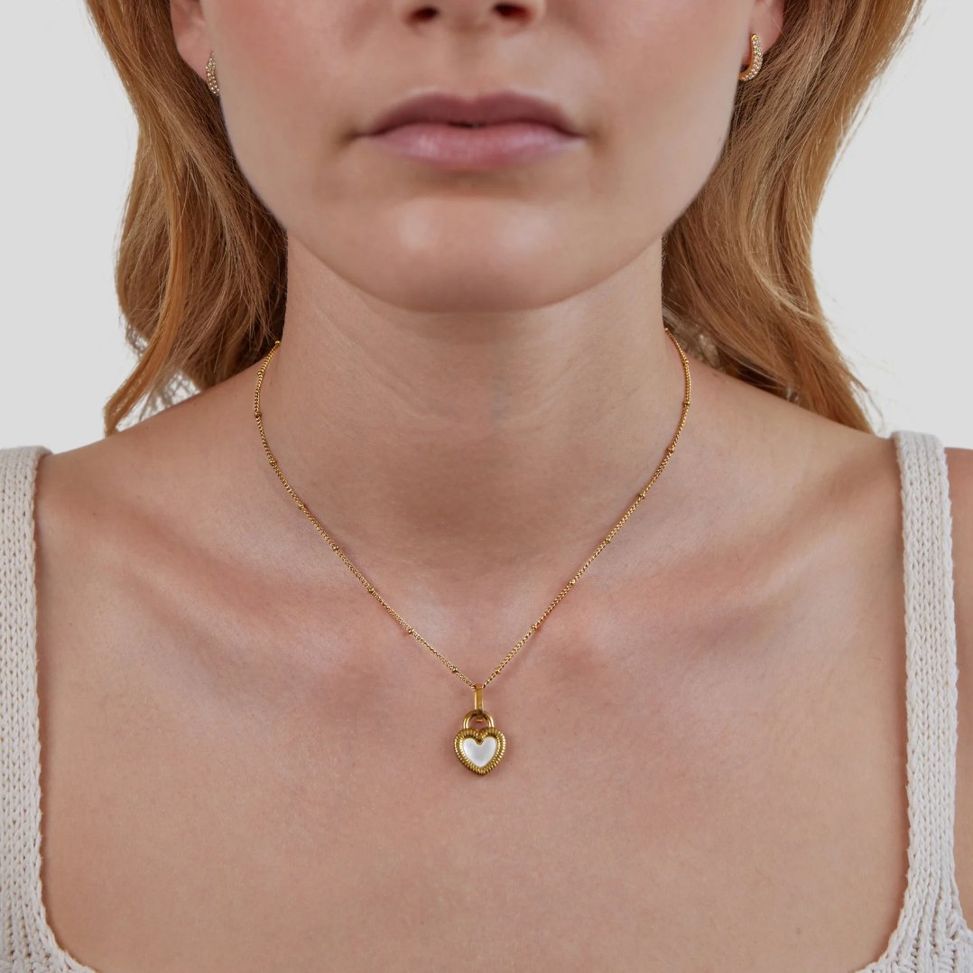 Vändbart Hjärta Halsband