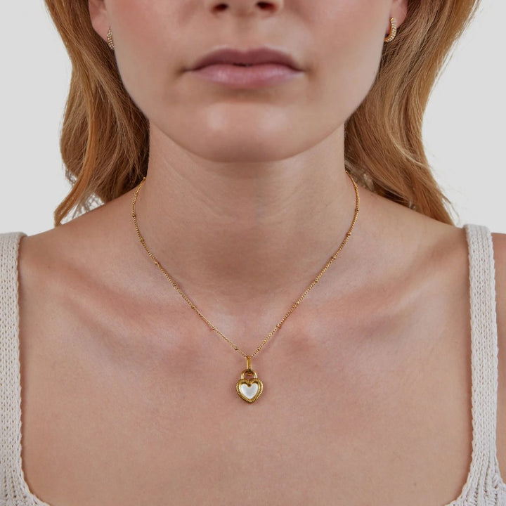 Vändbart Hjärta Halsband