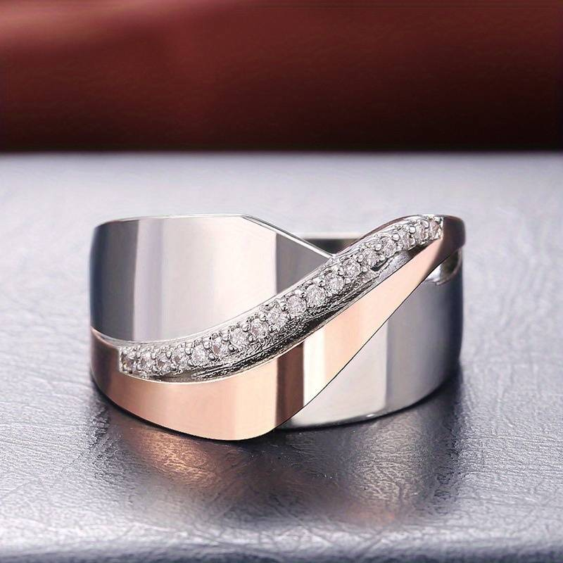 Elegant Roséguld Ring