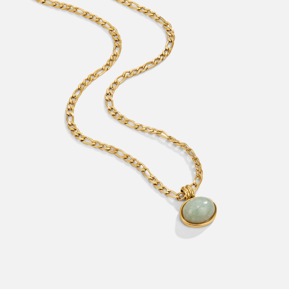 Stilrent Jadehalsband för kvinnor