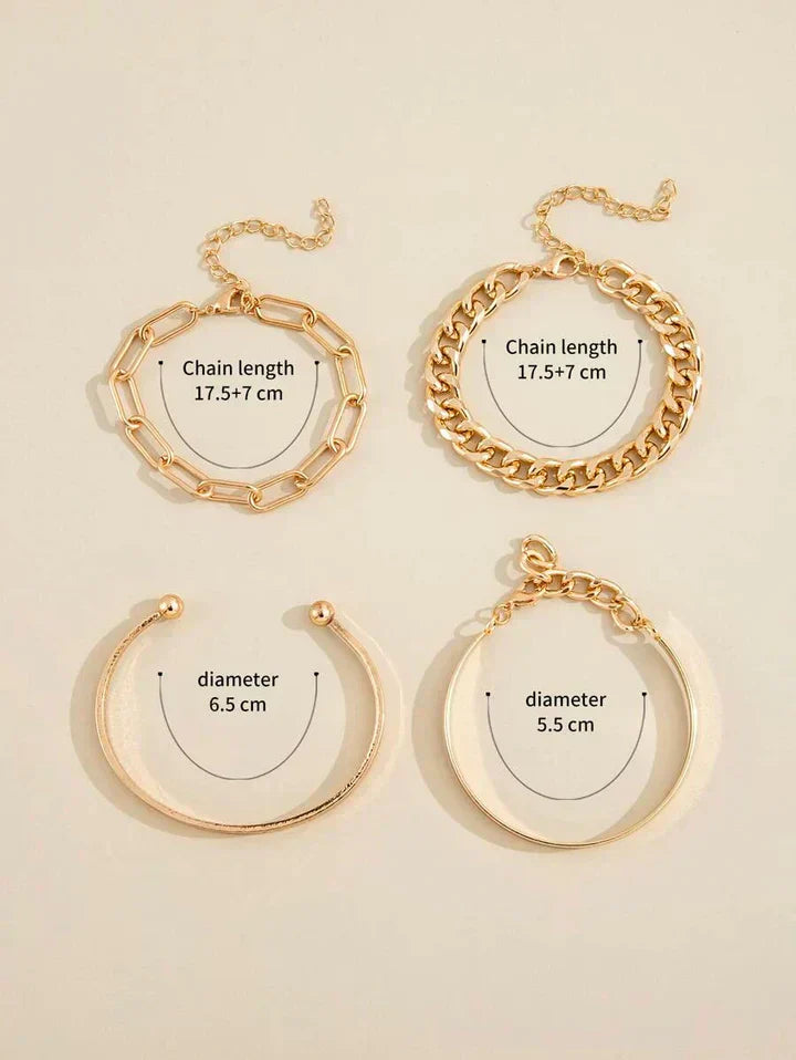 Elegant Armbandset