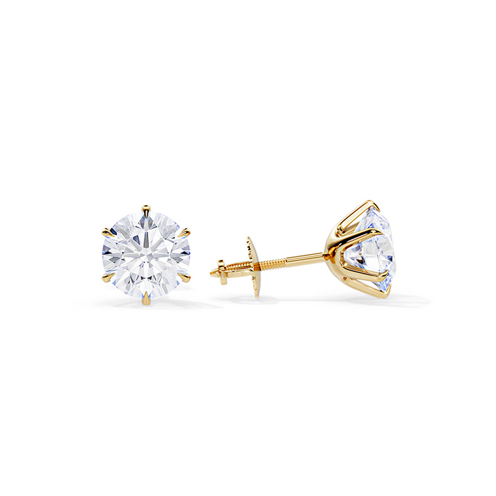 Eleganta Guld Hängörhängen med Tera Design